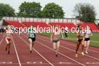 Under-17 womens 100 metres at the North Eastern Championships, Gateshead International Stadium.  Photos: David T. Hewitson/Sports for All Pics